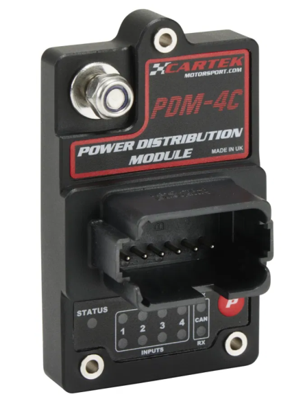 CARTEK PDM-4C Power Distribution Modul (4 Kanal mit CAN Bus)