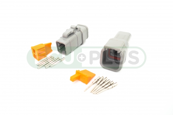 Deutsch DTM Connector Pair 6 way