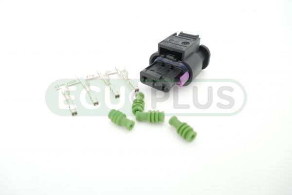 Steckverbinder für Ethanolsensor VW / VAG / Continental (Flex Fuel Sensor) 3-polig